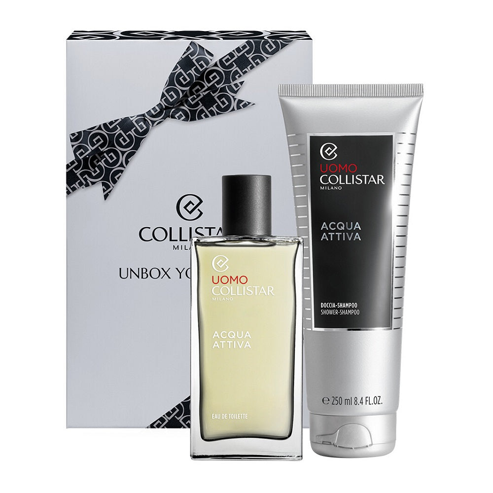 collistar acqua attiva woda toaletowa 100 ml  tester zestaw  