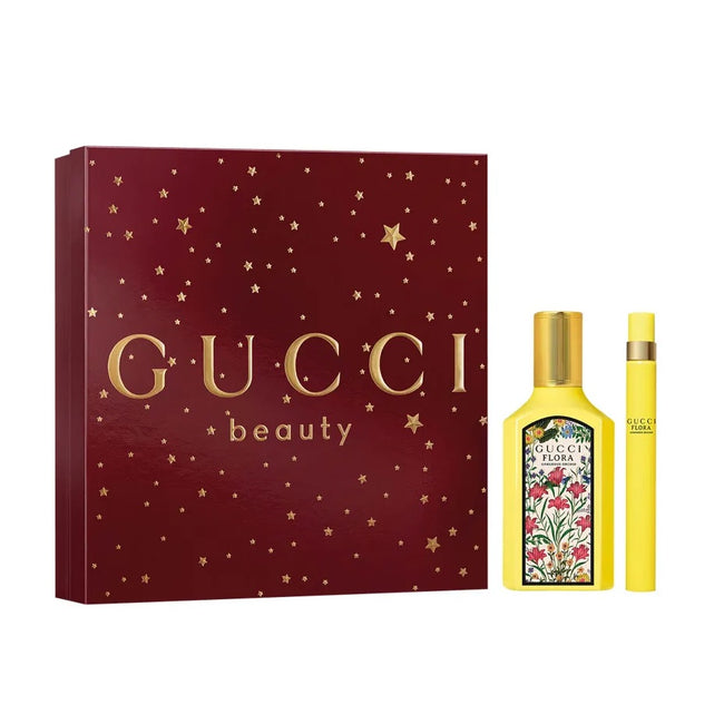 Gucci Flora Gorgeous Orchid zestaw woda perfumowana spray 50ml + woda perfumowana spray 10ml