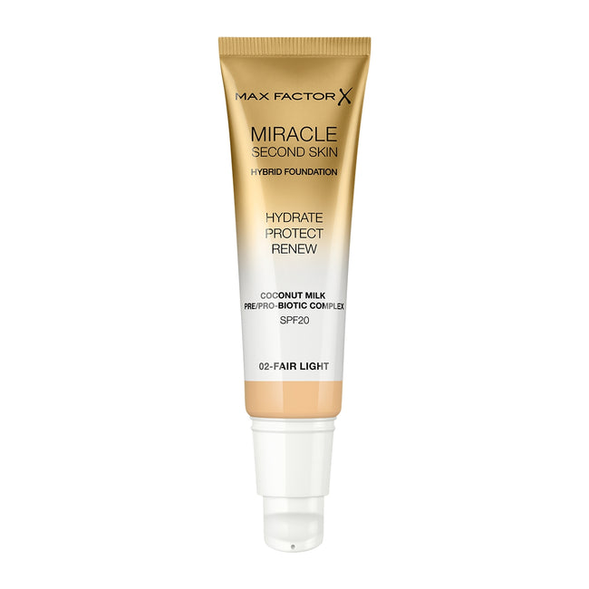 Max Factor Miracle Second Skin Hybrid Foundation podkład nawilżający z filtrem