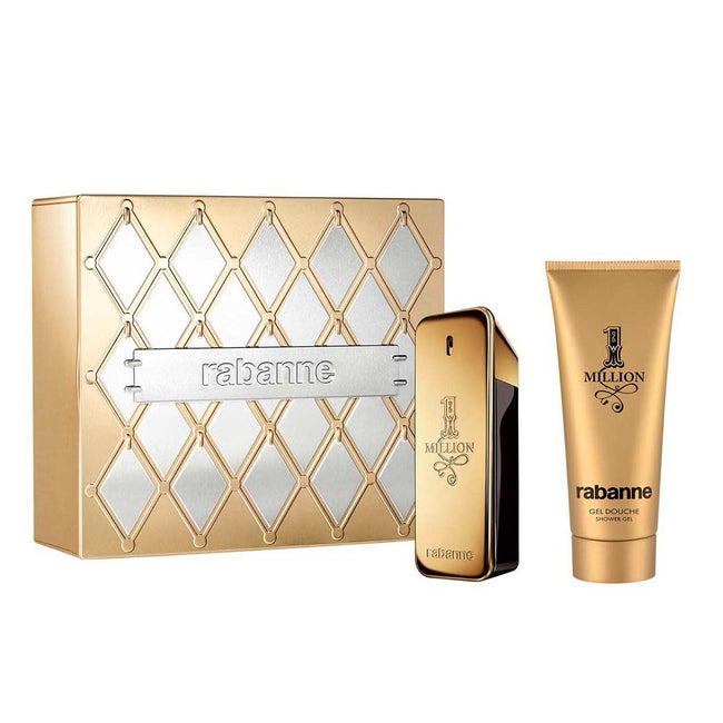 Paco Rabanne 1 Million Men zestaw woda toaletowa spray 100ml + żel pod prysznic 100ml