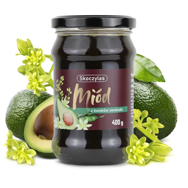 Skoczylas Miód z kwiatów awokado 400g