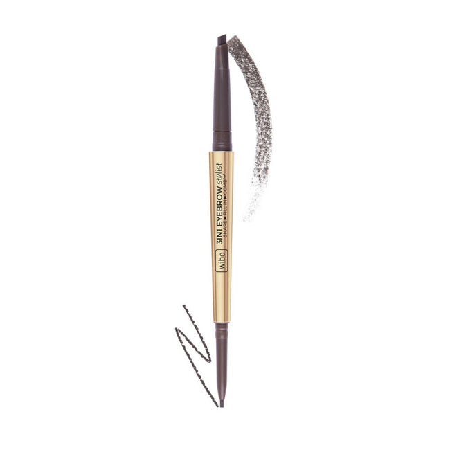 Wibo 3in1 Eyebrow Stylist kredka do brwi z grzebykiem