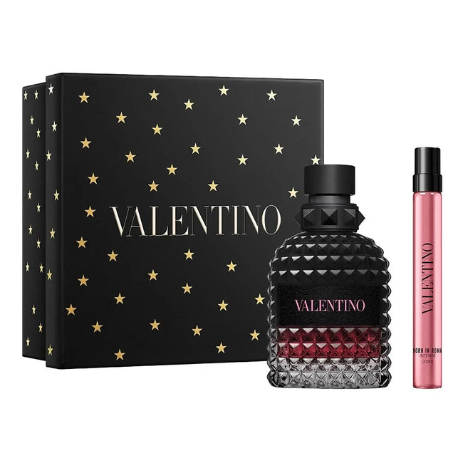 Valentino Uomo Born In Roma Intense zestaw woda perfumowana spray 50ml + woda perfumowana spray 10ml