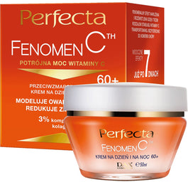 Perfecta Fenomen C przeciwzmarszczkowy krem do twarzy na dzień i na noc 60+ 50ml