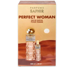 Saphir Perfect Woman zestaw woda perfumowana spray 200ml + woda perfumowana spray 30ml