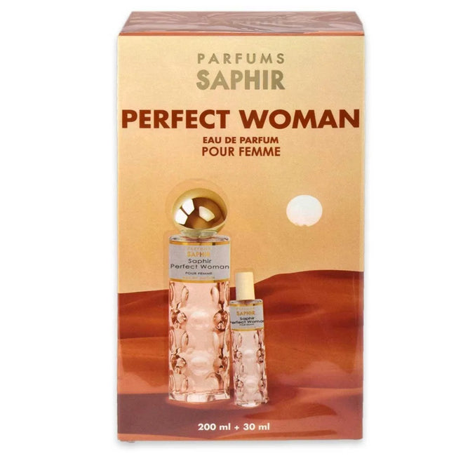 Saphir Perfect Woman zestaw woda perfumowana spray 200ml + woda perfumowana spray 30ml