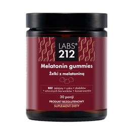 LABS212 Melatonin żelki z melatoniną suplement diety 30szt