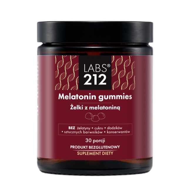 LABS212 Melatonin żelki z melatoniną suplement diety 30szt