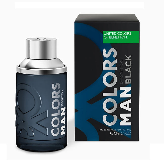Benetton Colors Black Man woda toaletowa spray