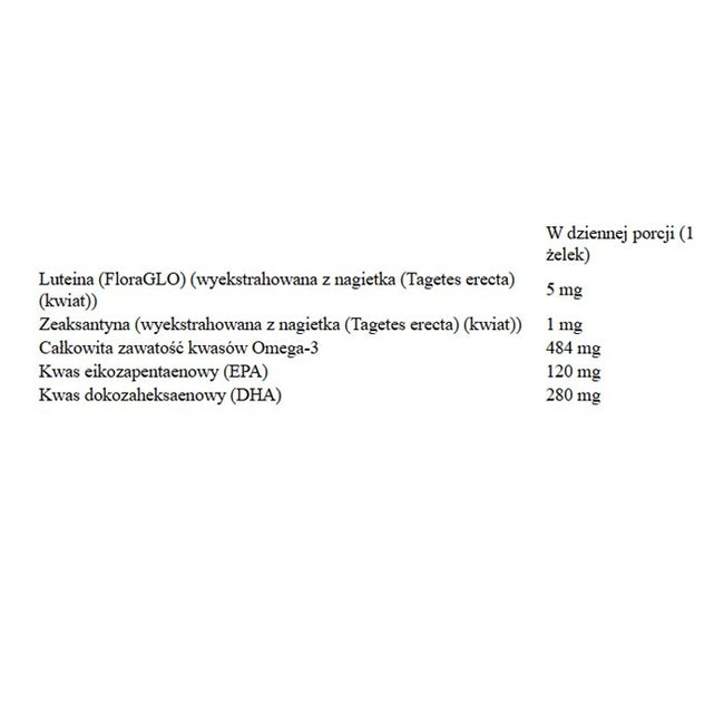 Nordic Naturals Children's Eye Health suplement diety dla dzieci 30 żelków