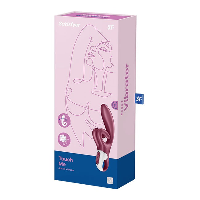 Satisfyer Touch Me wibrator typu króliczek Red