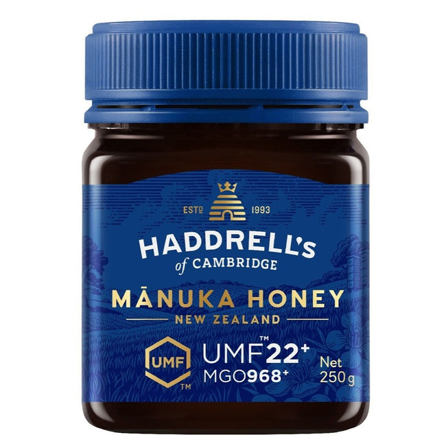 Haddrell's Manuka Honey miód manuka UMF22+ MGO968+ 250g
