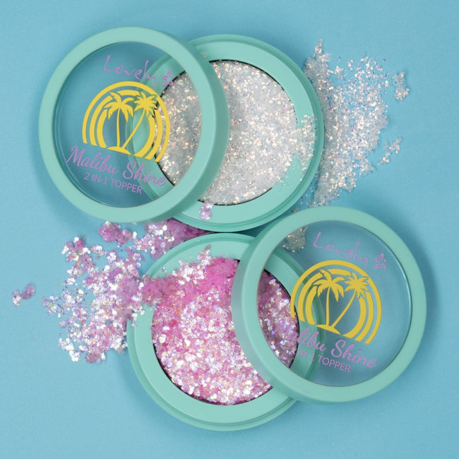 Lovely Malibu Shine glitterowy topper 2w