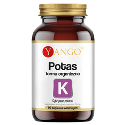 Yango Potas forma organiczna suplement diety 90 kapsułek
