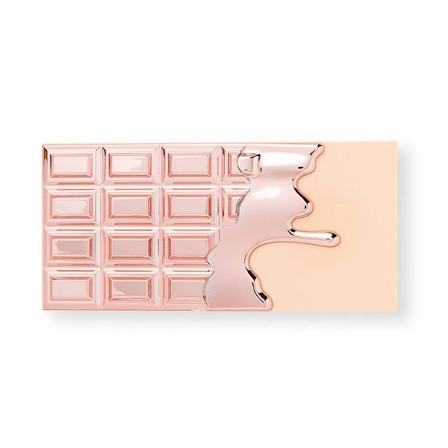 Makeup Revolution I Heart Revolution Chocolate Eyeshadow Palette paleta cieni do powiek Marble Rose Gold 18g
