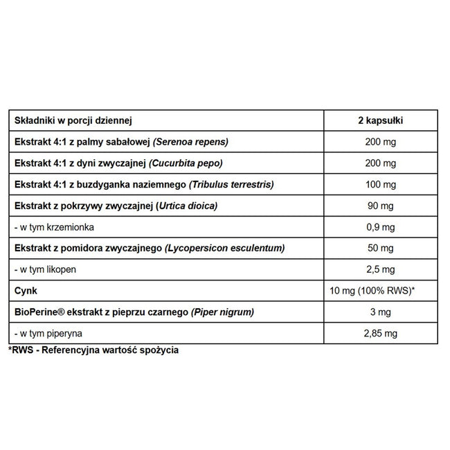 Pharmovit Prostalvit prostata suplement diety 60 kapsułek