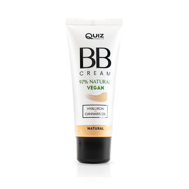 Quiz Cosmetics BB Cream krem BB wzbogacony kwasem Hialuronowym i olejem konopnym