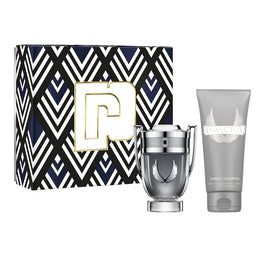 Paco Rabanne Invictus Platinum zestaw woda perfumowana spray 50ml + żel pod prysznic 100ml