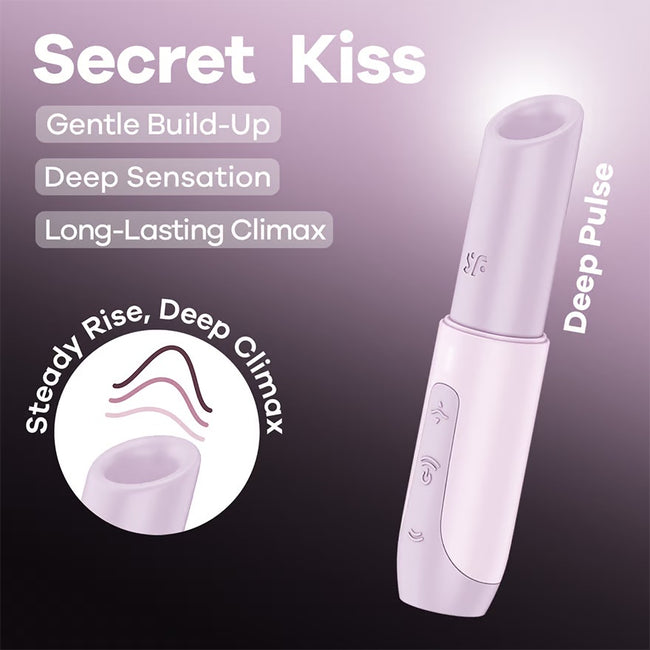 Satisfyer Secret Kiss bezdotykowy masażer Pink