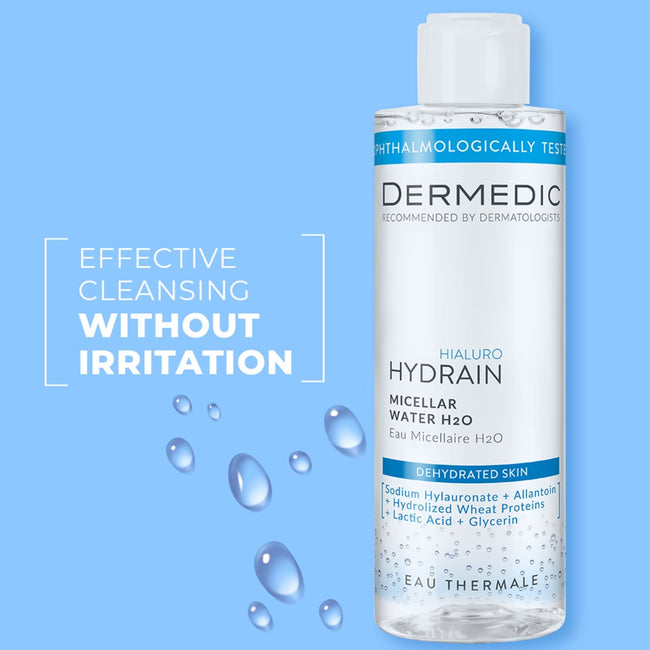 DERMEDIC Hydrain płyn micelarny H20 2x500ml