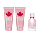 Dsquared2 Wood Pour Femme zestaw woda toaletowa spray 50ml + balsam do ciała 100ml + żel pod prysznic 100ml