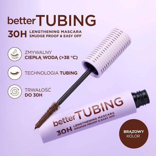 Eveline Cosmetics Better Tubing 30H wydłużający tusz do rzęs 7ml