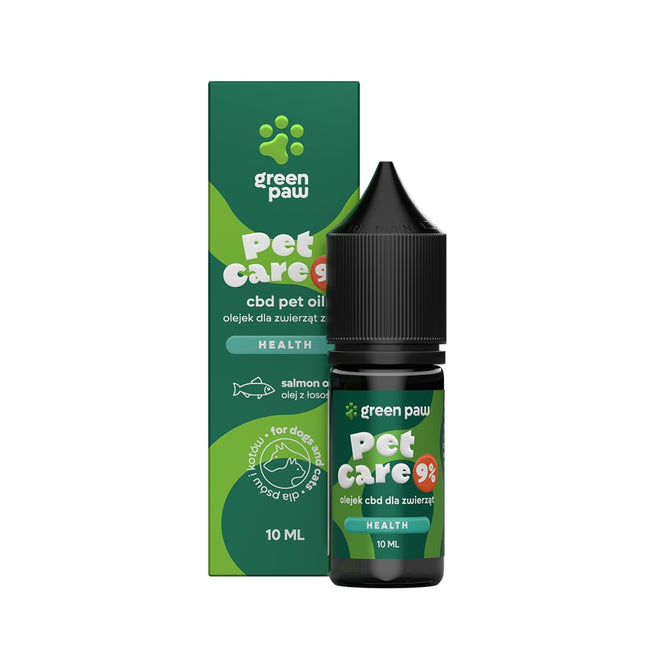 Green Paw Pet Care 9% olejek CBD dla zwierząt 10ml
