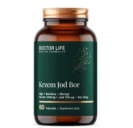 Doctor Life Krzem Jod Bor suplement diety 60 kapsułek