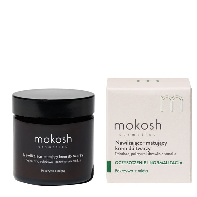 Mokosh Nawilżająco–matujący krem do twarzy Pokrzywa z miętą 60ml