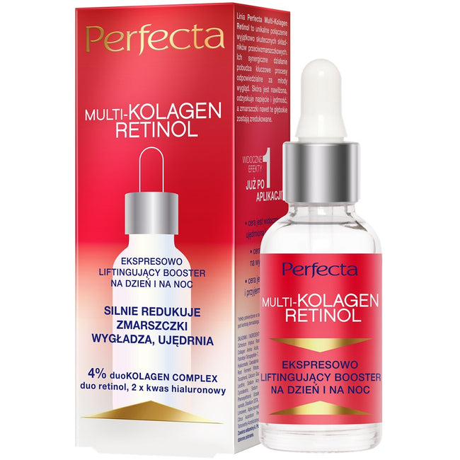 Perfecta Multi-Kolagen Retinol ekspresowo liftingujące serum na dzień i na noc 30ml