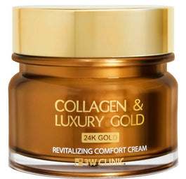3W Clinic Collagen & Luxury Gold Revitalizing Comfort Gold luksusowy krem do twarzy ze złotem i kolagenem 100ml