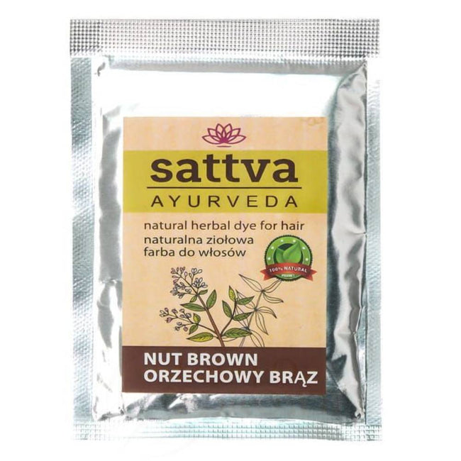 Sattva Natural Herbal Dye for Hair naturalna ziołowa farba do włosów 10g