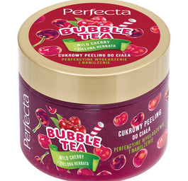 Perfecta Bubble Tea cukrowy peeling do ciała Wild Cherry 300g