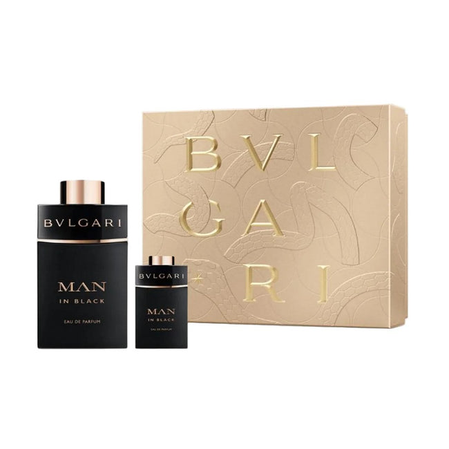 Bvlgari Man In Black zestaw woda perfumowana spray 100ml + woda perfumowana spray 15ml