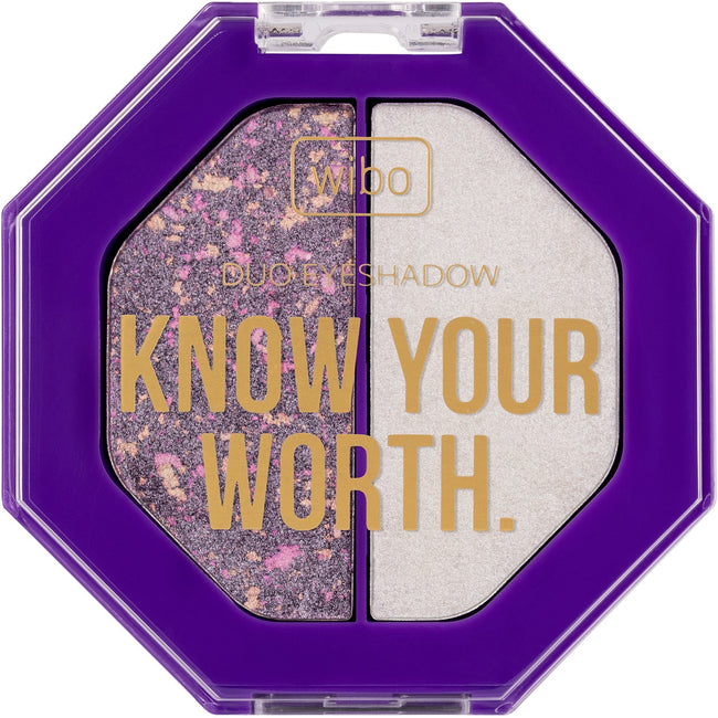 Wibo Know Your Worth Duo Eyeshadow cienie do powiek