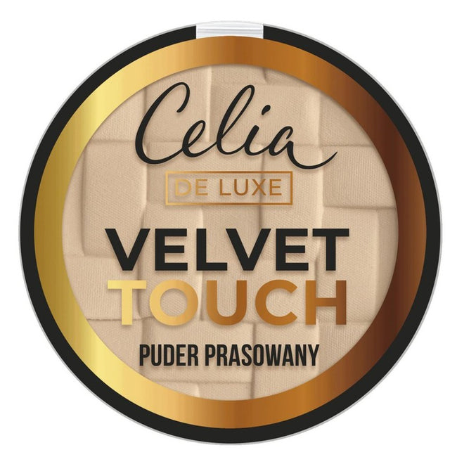 Celia De Luxe Velvet Touch puder prasowany