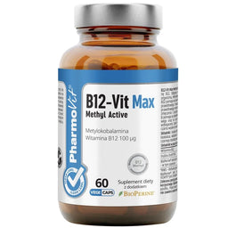 Pharmovit B12-Vit Max Methyl Active suplement diety 60 kapsułek