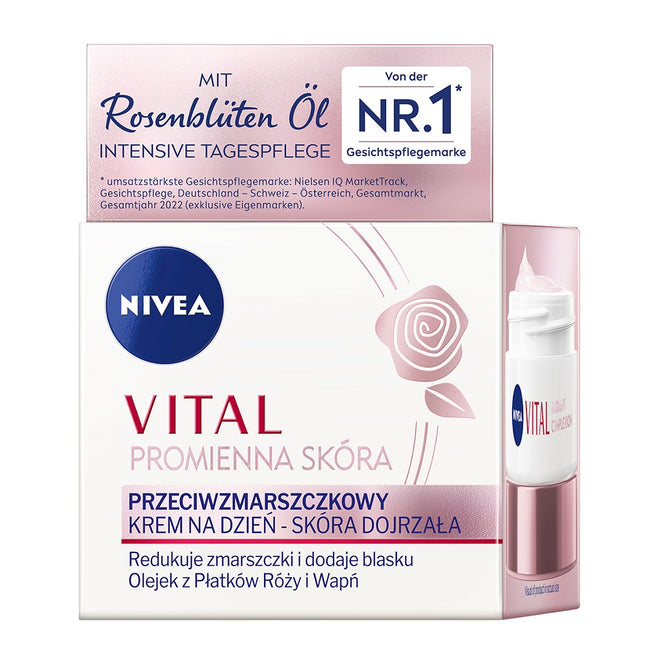 Nivea Vital Promienna Skóra przeciwzmarszczkowy krem na dzień 50ml