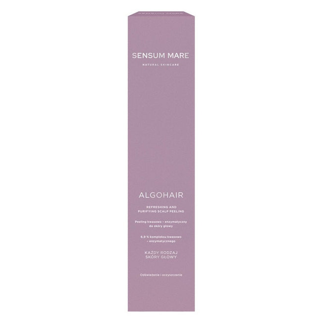 Sensum Mare Algohair peeling kwasowo-enzymatyczny do skóry głowy 150ml