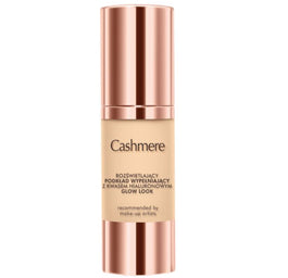 Cashmere Glow Look rozświetlający podkład wypełniający z kwasem hialuronowym 30ml
