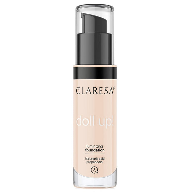 Claresa Doll Up! podkład rozświetlający do twarzy