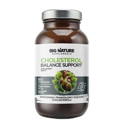 Big Nature Cholesterol Balance Support suplement diety 60 kapsułek