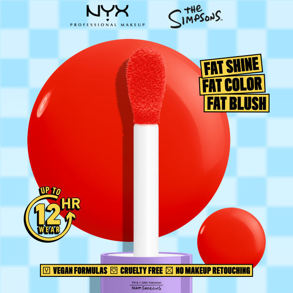 NYX Professional MakeUp Saucy Sisters Fat Cheeks róż do policzków w płynie