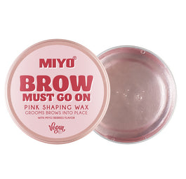 MIYO Brow Must Go On wosk do brwi Pink 30g