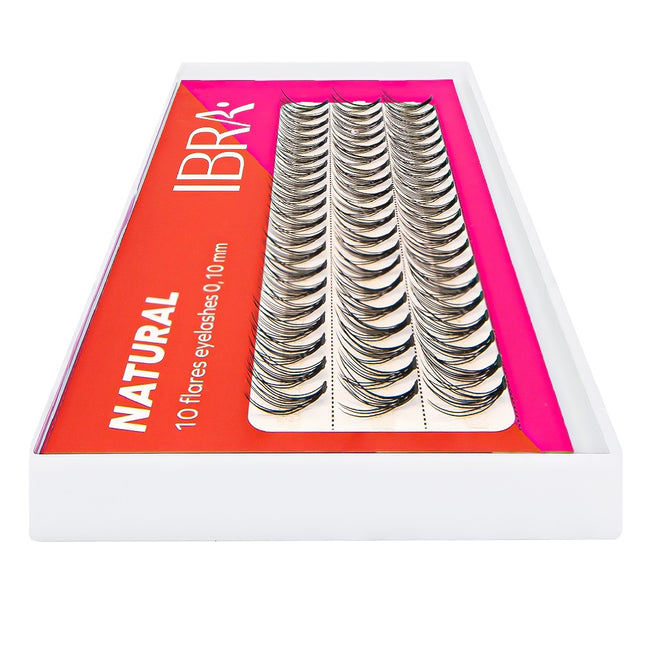 Ibra Kępki sztucznych rzęs Natural Knot-Free