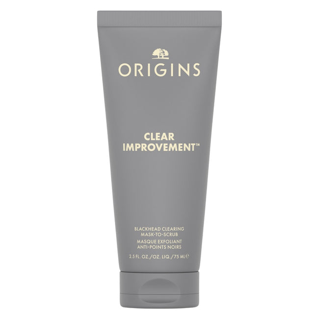 Origins Clear Improvement™ Blackhead Clearing Mask-To-Scrub oczyszczająco-złuszczająca maseczka do twarzy 75ml