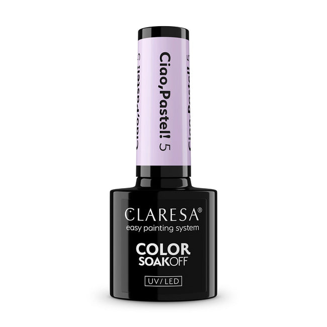 Claresa Color Soak Off UV/LED Ciao Pastel! lakier hybrydowy