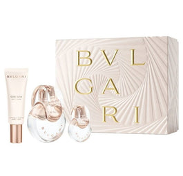 Bvlgari Omnia Crystalline zestaw woda toaletowa spray 100ml + woda toaletowa spray 15ml + krem do rąk 40ml