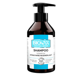BIOVAX Keratyna + Jedwab regenerujący szampon do włosów 200ml