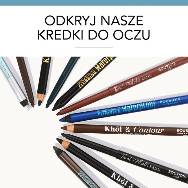 Bourjois Khol&Contour Eye Pencil Extra-Long Wear kredka do oczu